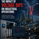 Impact of voltage dips on industrial operations and power quality